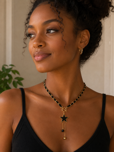 COLLAR BLACK STAR